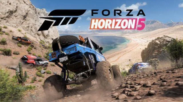 Velikost hry Forza Horizon 5, test verzí pro Xbox Series X a S