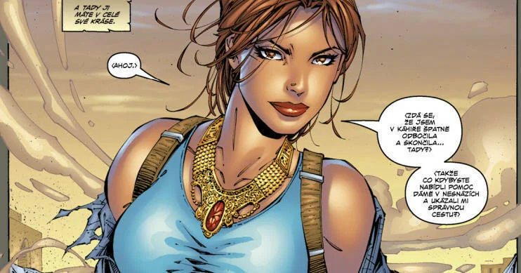 Koncem května u nás vyjde komiksová knížka Tomb Raider Archivy S.1