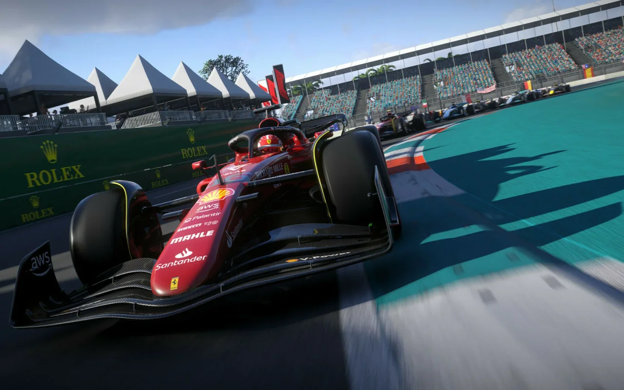 V tuto chvíli nejsou žádné plány na PSVR 2 verzi hry F1 22