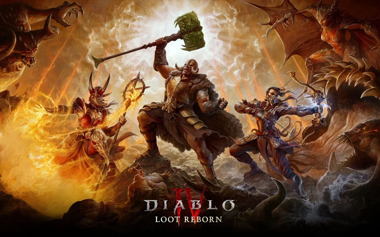 Ve hře Diablo IV začala čtvrtá sezóna Loot Reborn, podívejte se na launch trailer
