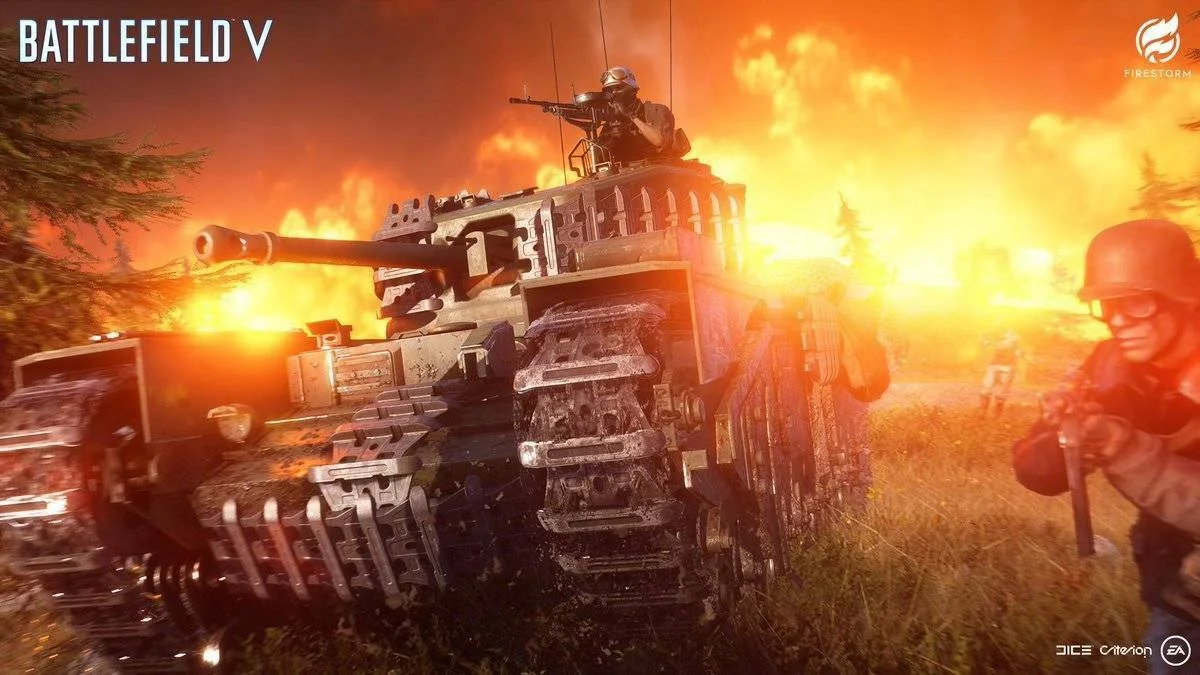 Battlefield V: Gameplay trailer na battle royale režim Firestorm