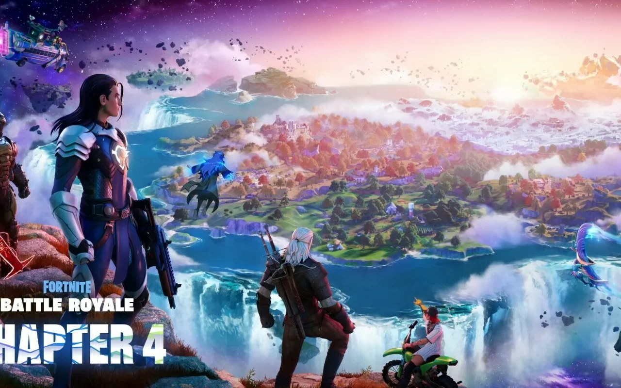 Ve Fortnite startuje čtvrtá kapitola, objeví se v ní i Geralt