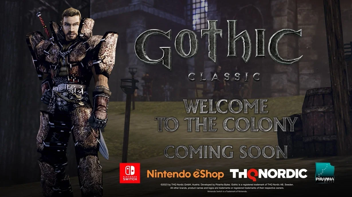 Hra Gothic Classic zamíří koncem září na konzoli Nintendo Switch