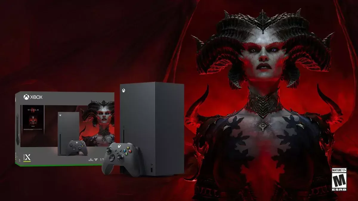 Oznámen Xbox Series X bundle s akční RPG hrou Diablo IV