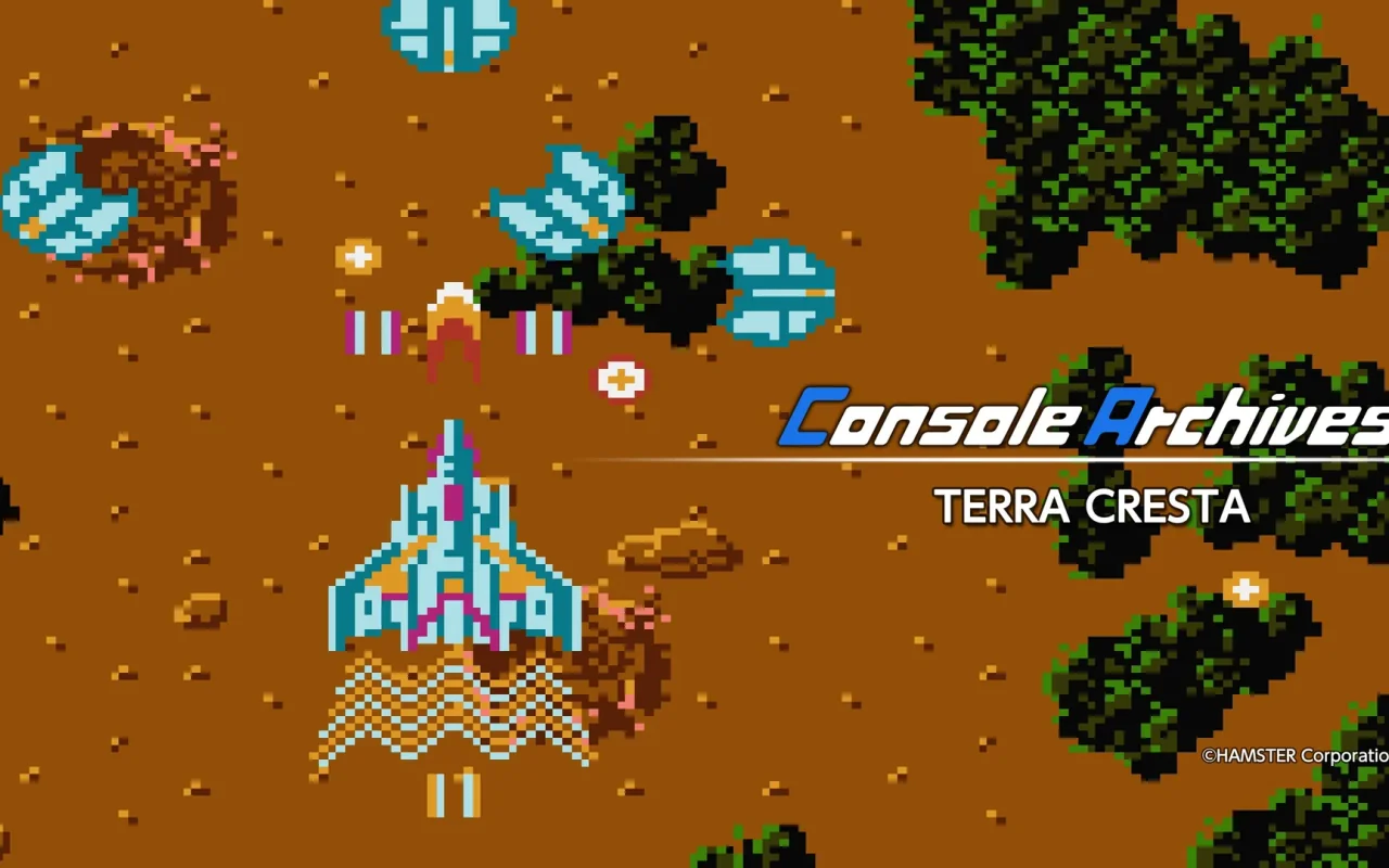 Zítra vyjde pro PS5 a Nintendo Switch 2 hra Console Archives Terra Cresta