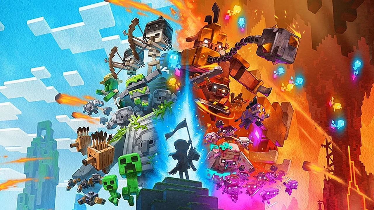 Nový trailer na nedávno oznámenou akční strategii Minecraft Legends