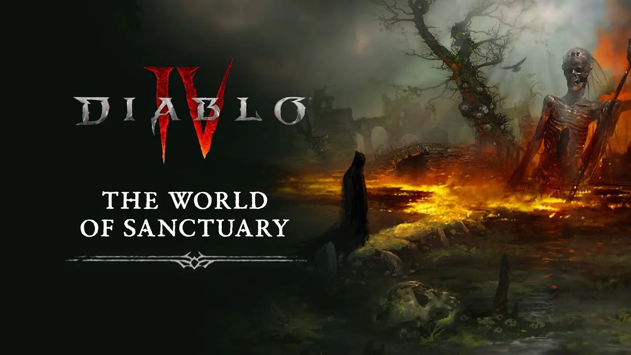 Deníček hry Diablo IV o světě Sanctuary