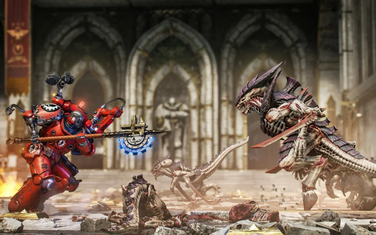 Akce Warhammer 40,000: Space Marine II dostala velký update Techmarine
