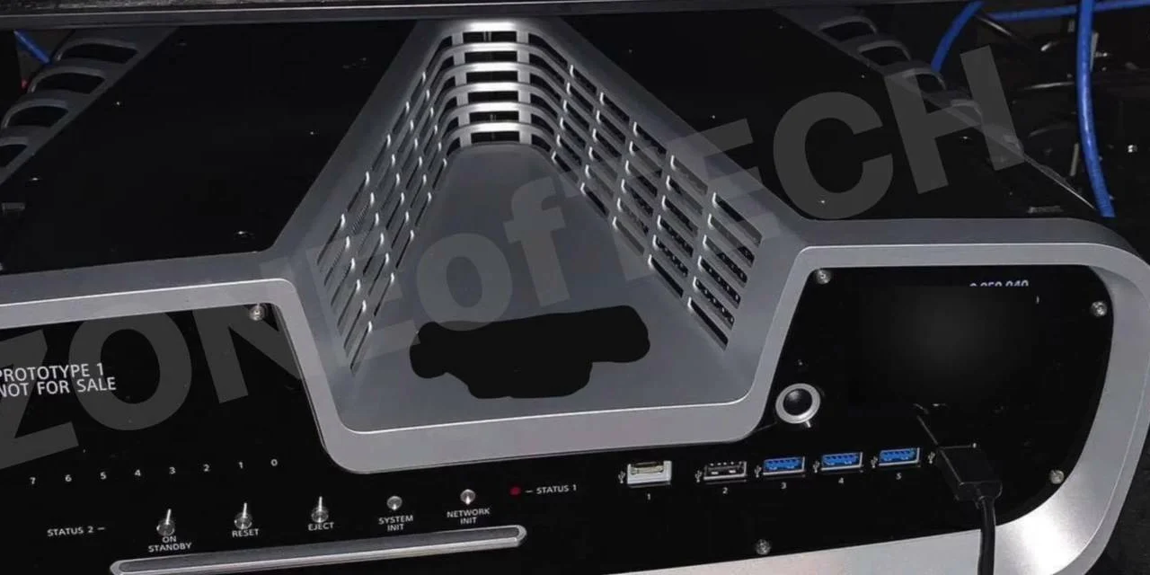 První fotka devkitu konzole PlayStation 5