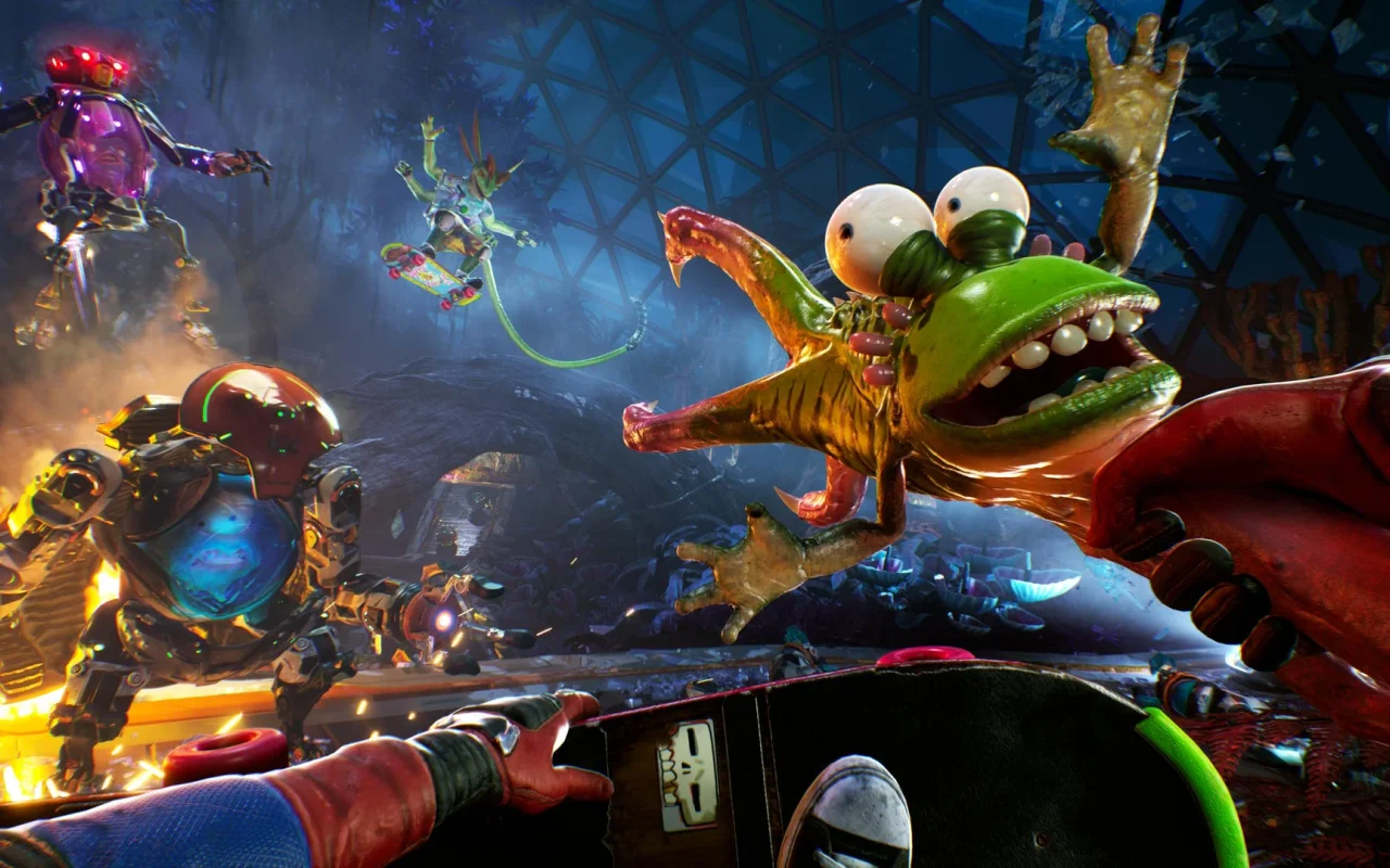 Humorná akce High On Life 2 vyjde letos v dubnu pro Nintendo Switch 2