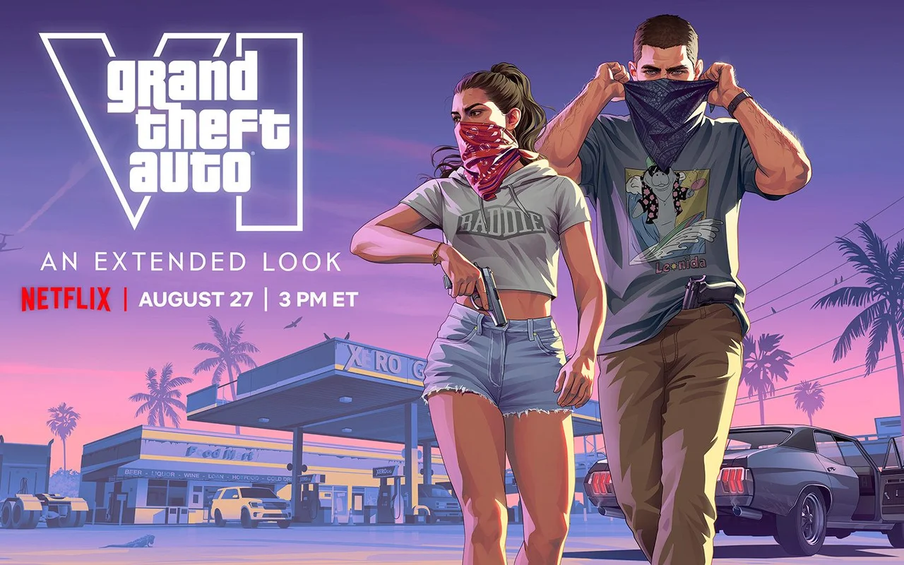 Koncem srpna bude mít na Netflixu premiéru ukázka ze hry Grand Theft Auto VI, na Youtube se objeví o několik hodin později