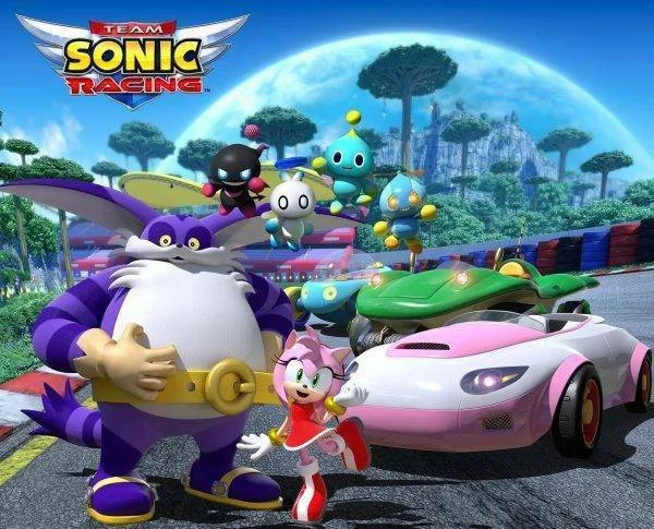 V Team Sonic Racing se objeví i Amy Rose, Big the Cat a Four Chao