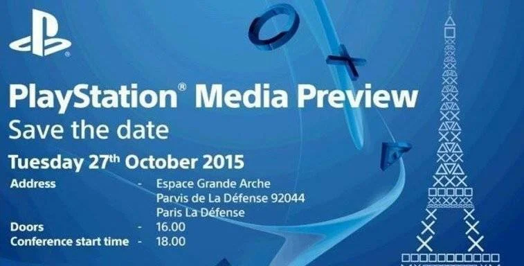 Sony stanovila čas své tiskové konference během Paris Games Week
