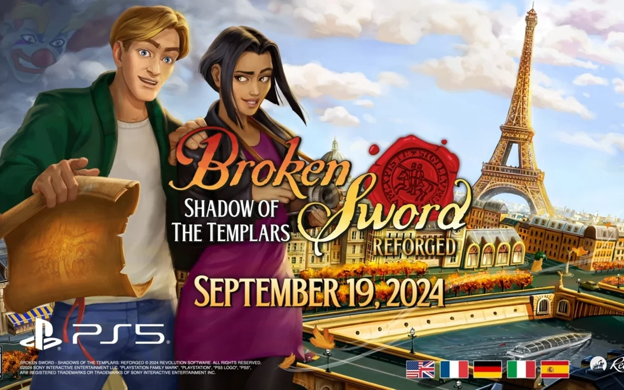 Broken Sword - Shadow of the Templars: Reforged vyjde letos v září, nový trailer 