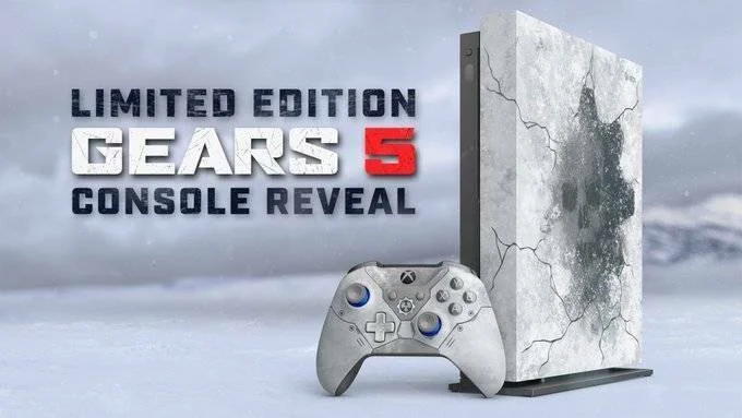 Oznámen Xbox One X bundle s hrou Gears 5 a další příslušenství