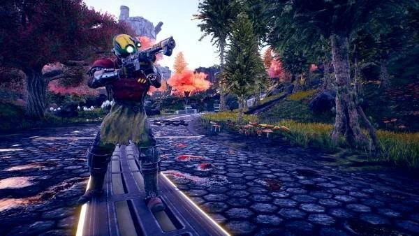 14 minut z akční RPG hry The Outer Worlds