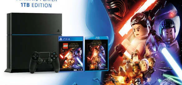 Oznámen PS4 bundle s hrou LEGO Star Wars: The Force Awakens
