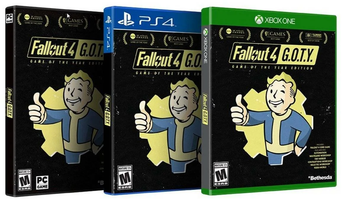 Oznámen Fallout 4 v kompletní edici