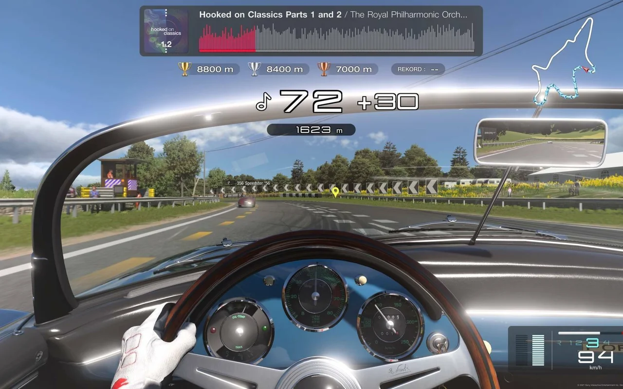 Závodní hra Gran Turismo 7 sbírá vysoké známky