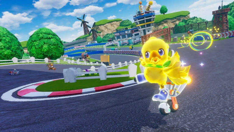 Gameplay videa ze hry Chocobo GP