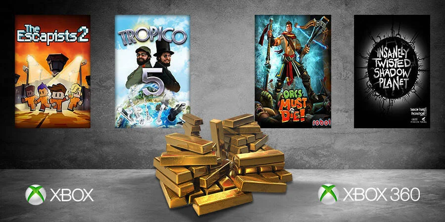 Oznámeny prosincové hry pro předplatitele Xbox Live Gold