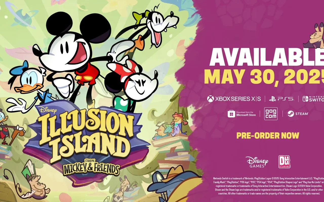 Disney Illusion Island Starring Mickey and Friends vyjde koncem května pro PS5 a Xbox Series X/S