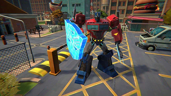 Oznámena hra Transformers: Battlegrounds