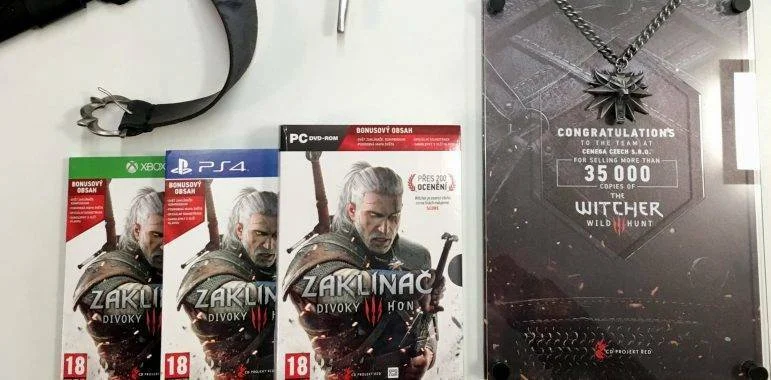 Prodalo se u nás 35 000 kopií hry Zaklínač 3: Divoký hon