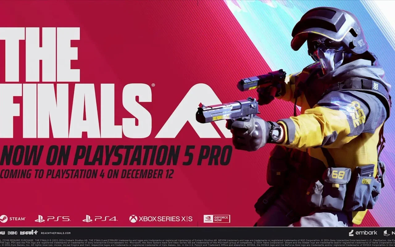Multiplayerová akce THE FINALS vyjde v prosinci pro PS4, vydán update s podporou PS5 Pro