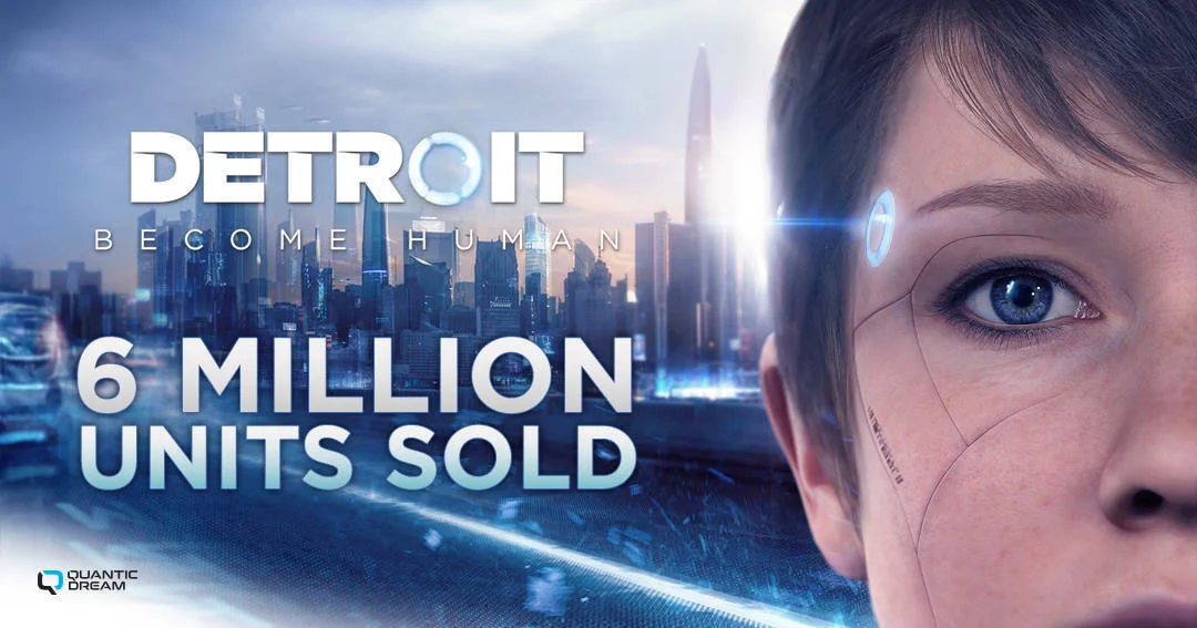 Hry Detroit: Become Human se prodalo přes 6 milionů kopií