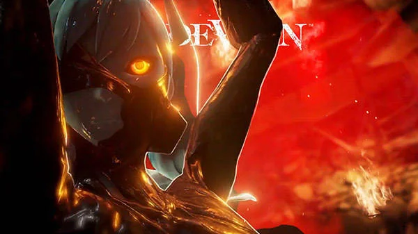 Ukázka bosse Invading Executioner z akční hry Code Vein