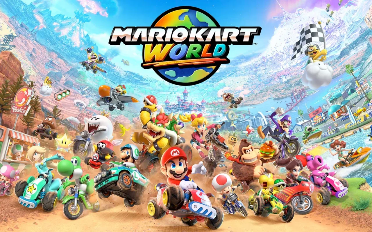 Závodní hit Mario Kart World dnes dostane bezplatný update s novým obsahem