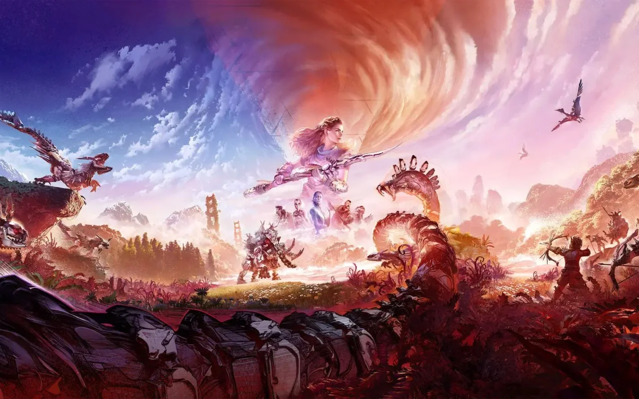 Kompletní edice hry Horizon Forbidden West je dodávána na dvou Blu-ray Discích