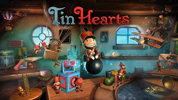 Oznámena logická hra Tin Hearts