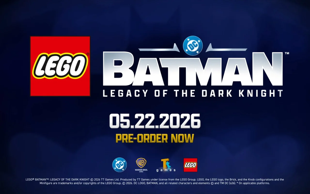 Hra LEGO Batman: Legacy of the Dark Knight vyjde o týden dříve