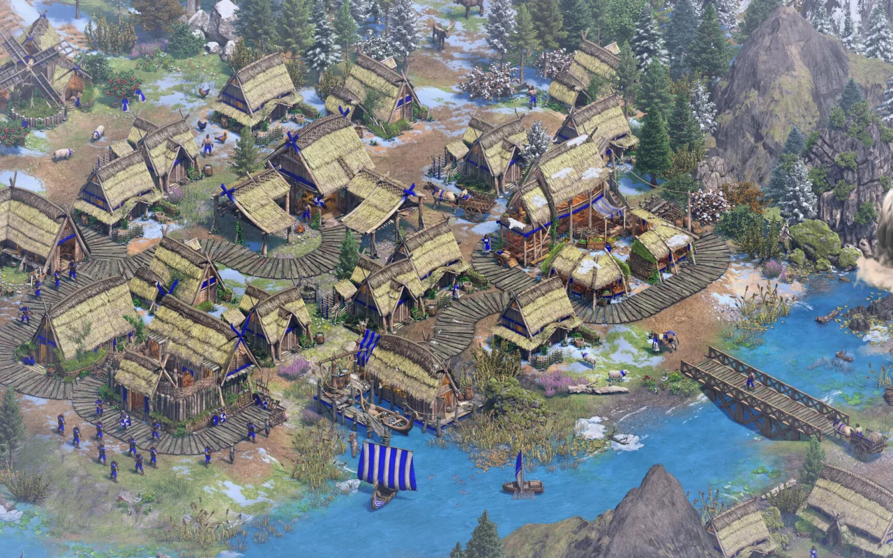Strategická hra Age of Empires II: Definitive Edition dostane brzy rozšíření The Viking Sagas