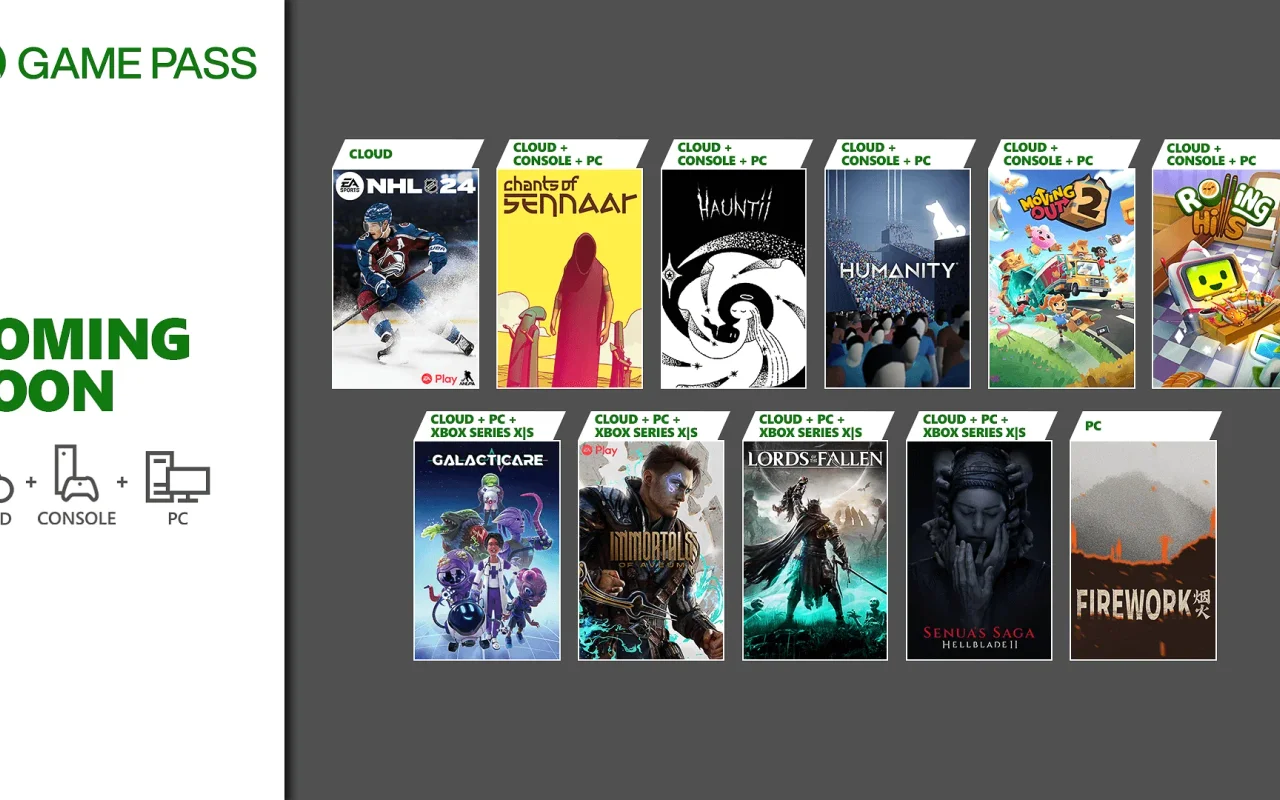 Brzy se v předplatném Game Pass objeví NHL 24, Immortals of Aveum nebo Senua’s Saga: Hellblade II