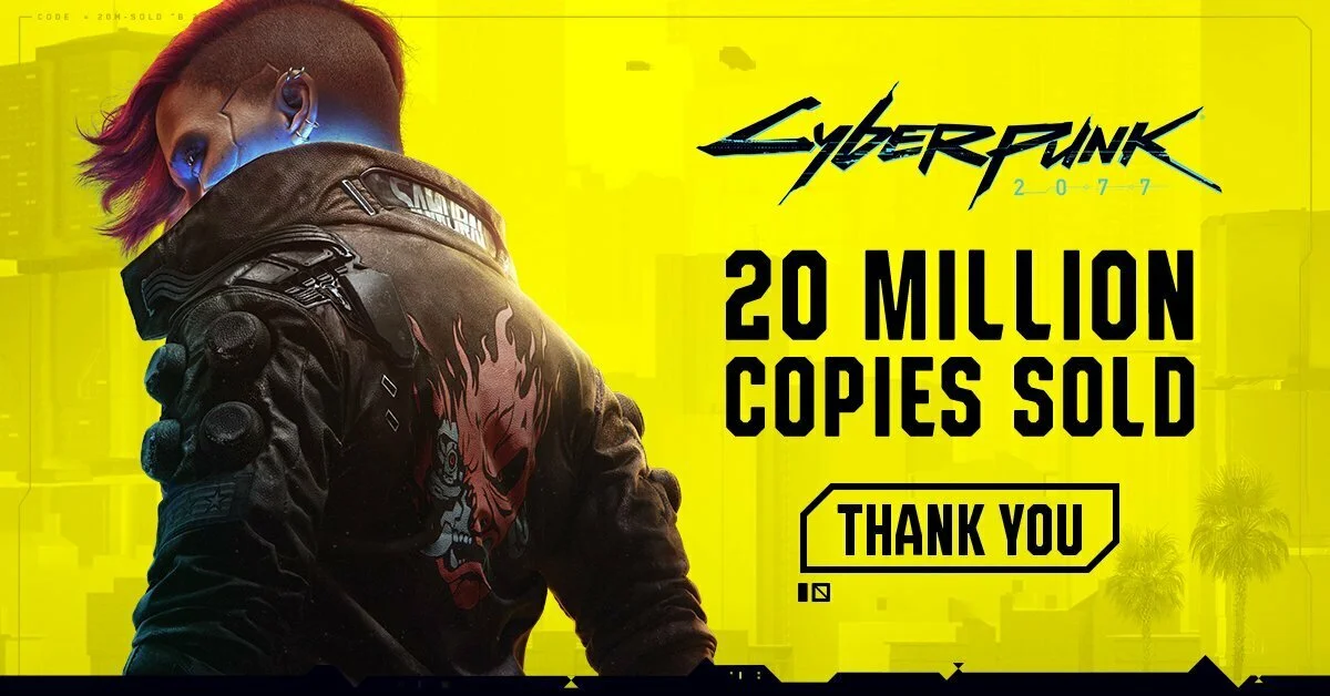 Prodalo se 20 milionů kopií hry Cyberpunk 2077