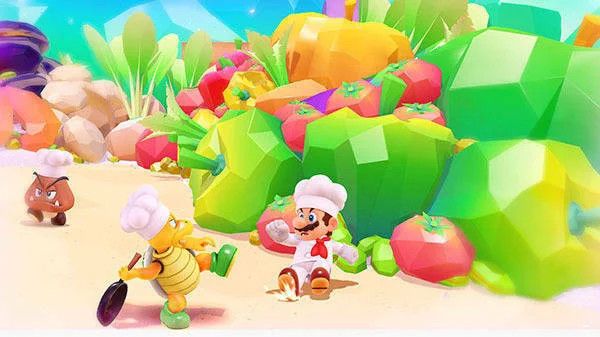 Spousta nový záběrů z plošinovky Super Mario Odyssey