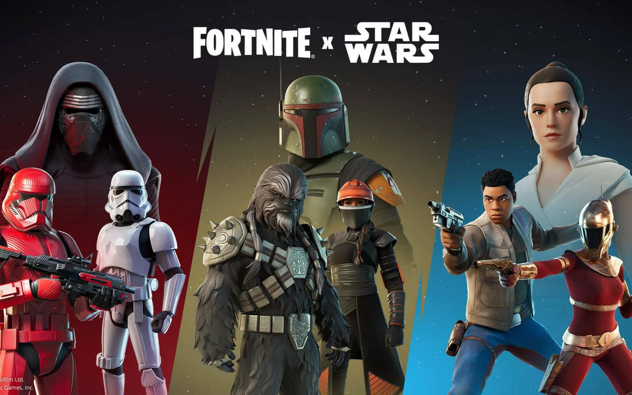 Ve Fortnite začal Star Wars event