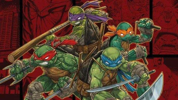 První artwork na Teenage Mutant Ninja Turtles: Mutants in Manhattan