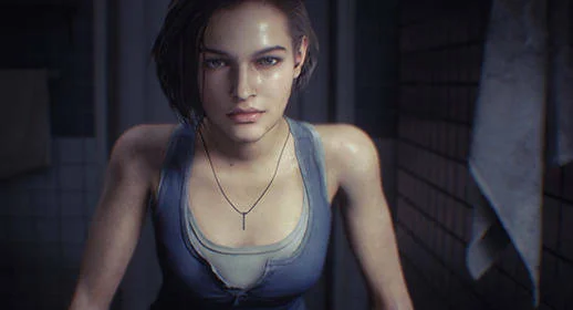 Jill Valentine v remaku Resident Evil 3 ztvárnila modelka Sasha Zotova