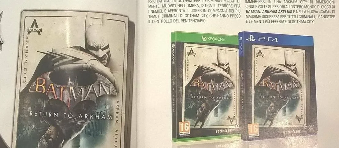 Unikl box art kolekce Batman: Return to Arkham