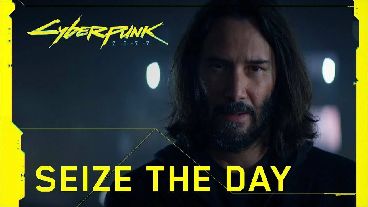 Keanu Reeves v TV Spotu na hru Cyberpunk 2077