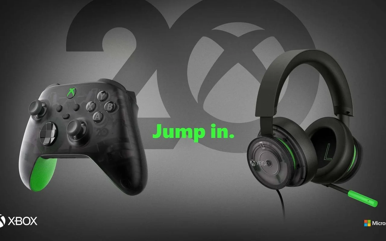 Xbox oslavuje dvacáté výročí limitovanou edicí gamepadu a headsetu