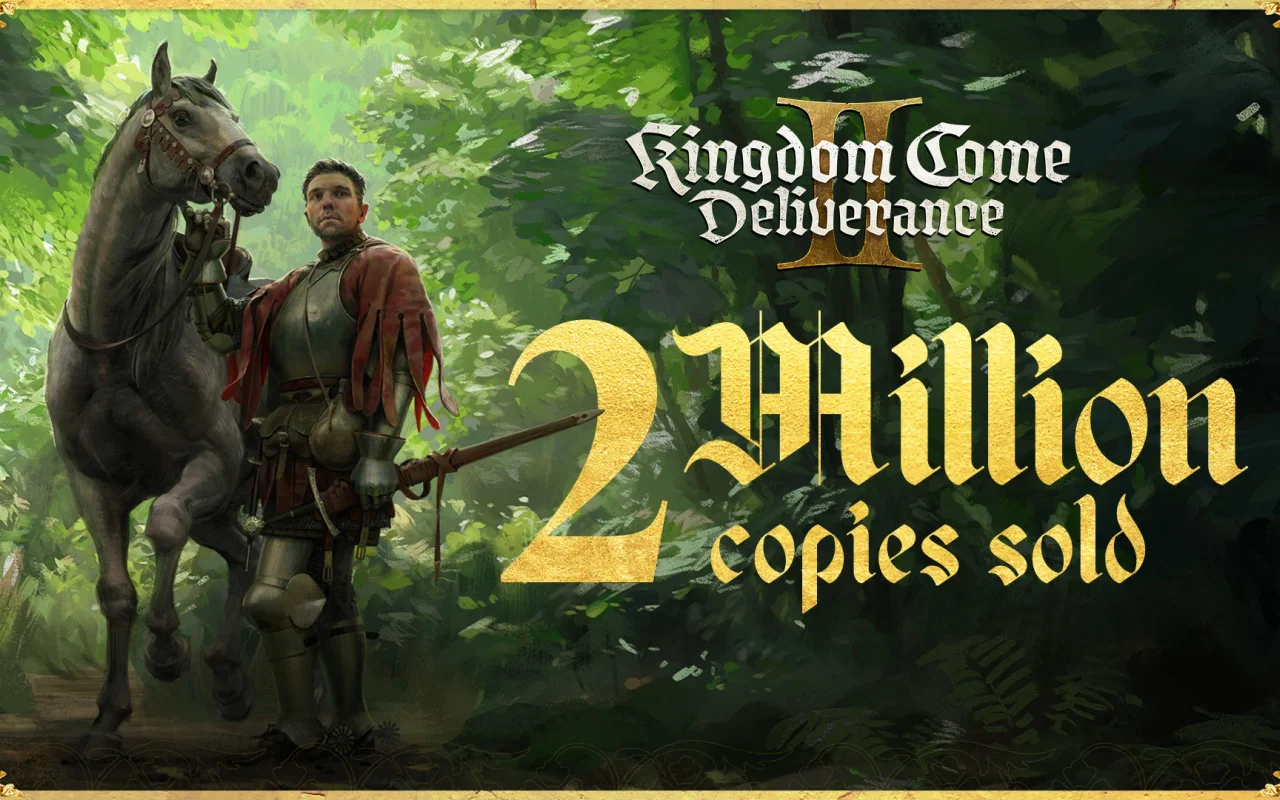 Hry Kingdom Come: Deliverance II se prodaly 2 miliony kopií