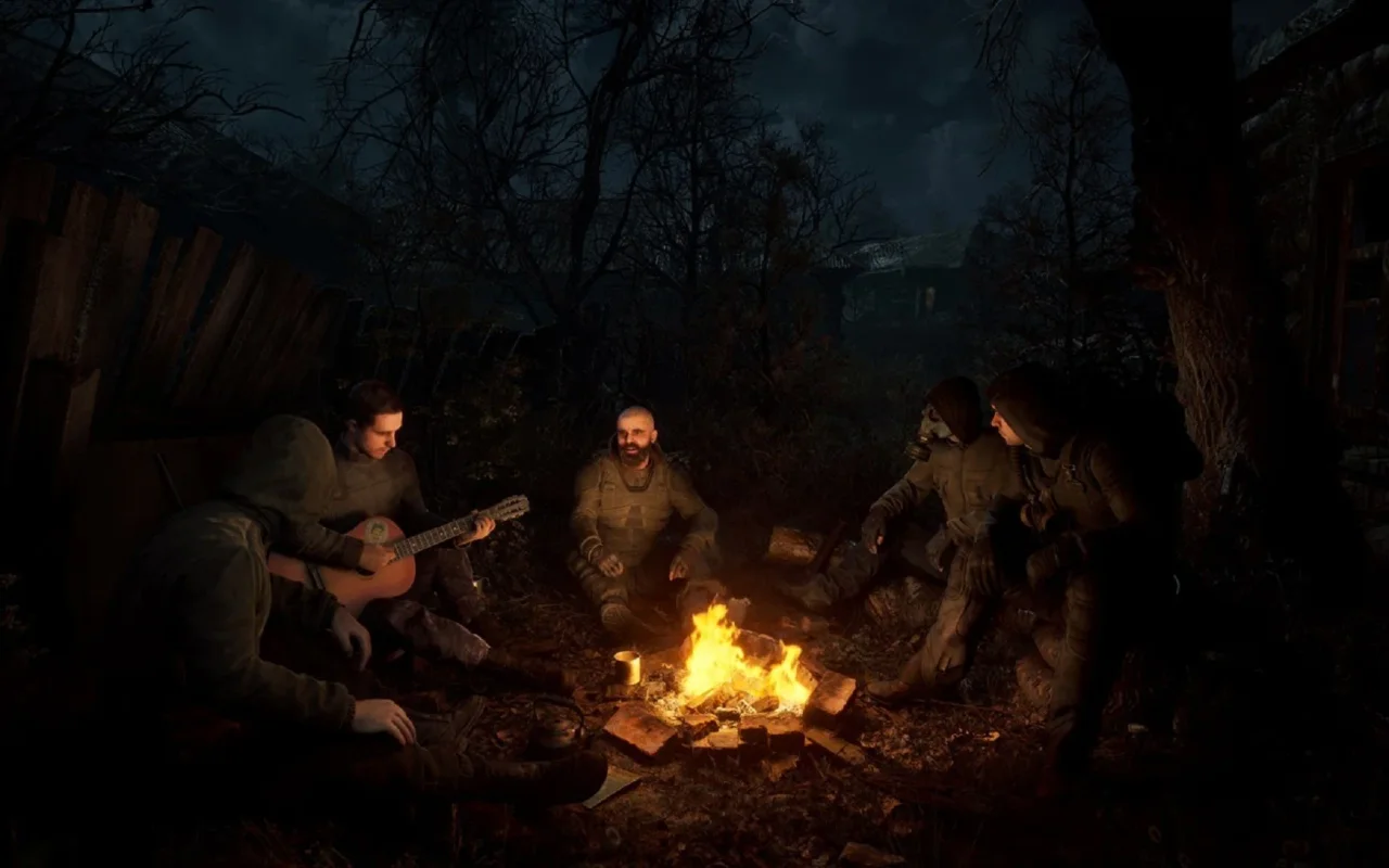 Nové záběry z hraní akční hry S.T.A.L.K.E.R. 2: Heart of Chornobyl ukazují střety s mutanty a bandity během noci 