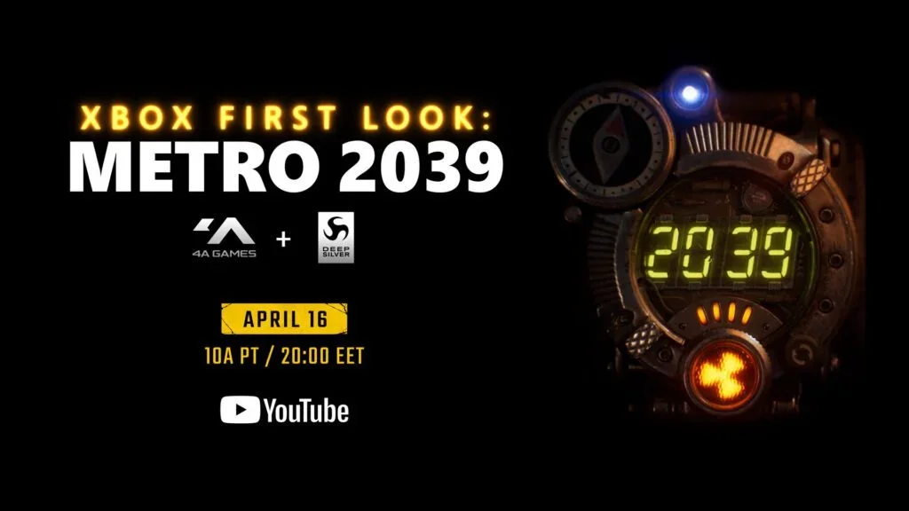 Sledujte představení hry Metro 2039