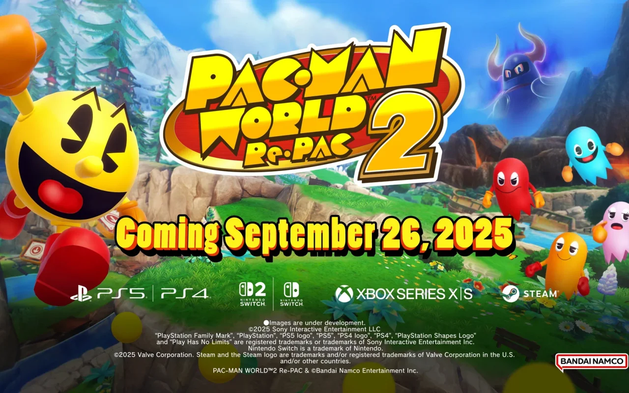 Oznámena plošinovka Pac-Man World 2 Re-Pac, vyjde v září