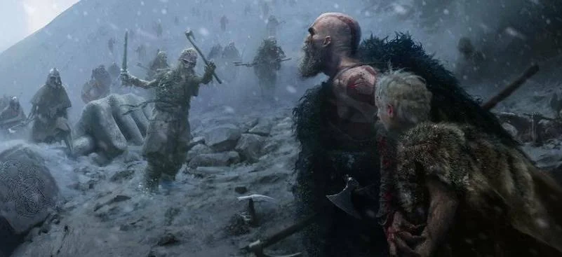 Nové artworky na God of War